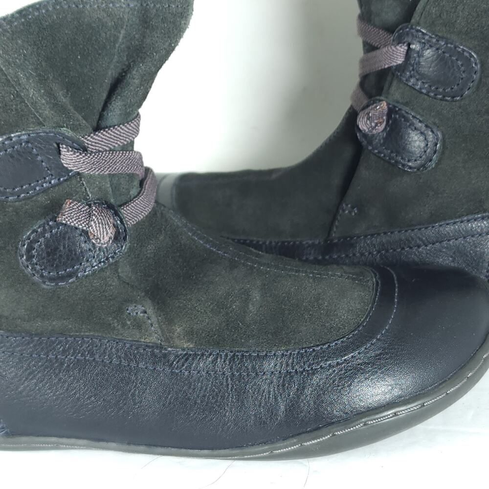 Camper Women's Beetle US5,5-6 EU36 Green Leather LaceUp Lightweight Ankle Boots - Picture 16 of 16
